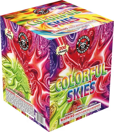 Colorful Skies 25 Shot RA22003