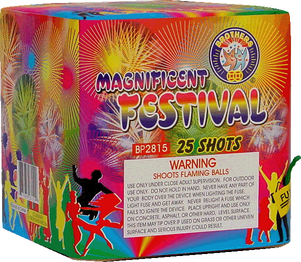 Magnificent Festival 25 Shot BP2815/u (Case of 12)