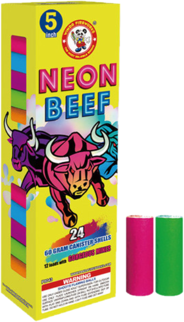 Neon Beef 24 Shot Artillery P8043