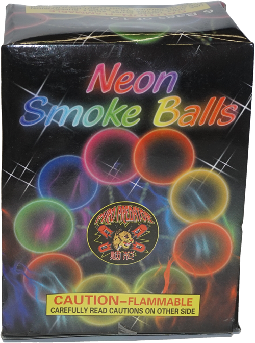 Neon Smoke (Pyro Predator) Box 6 Bags of 12